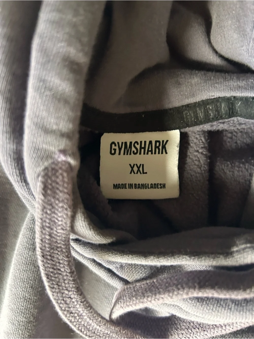 Gymshark Men’s Hooded Pullover - Grayish Purple - Picture 2 of 2